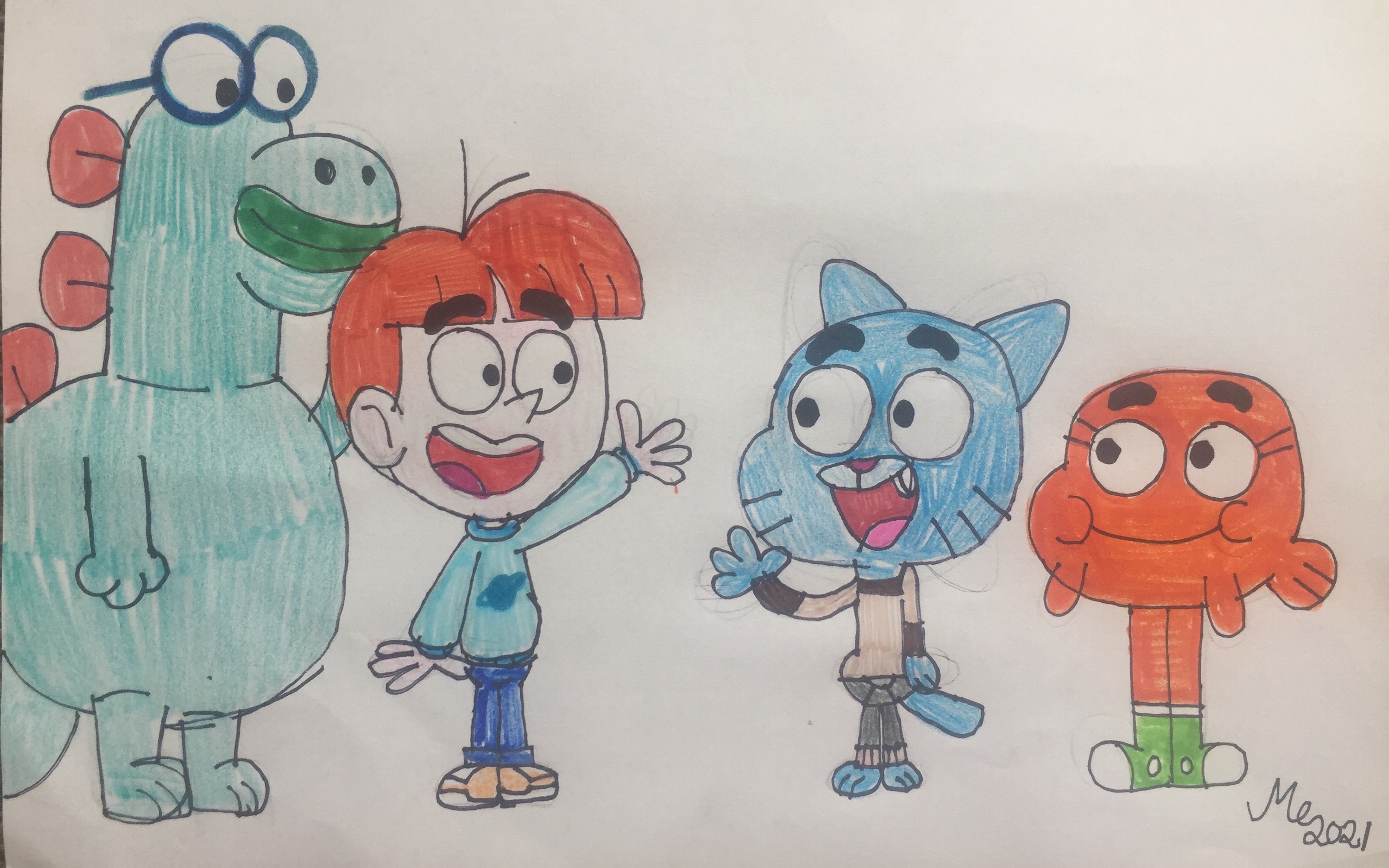 Gumball Meets Darwin I The Amazing World Of Gumball I Cartoon