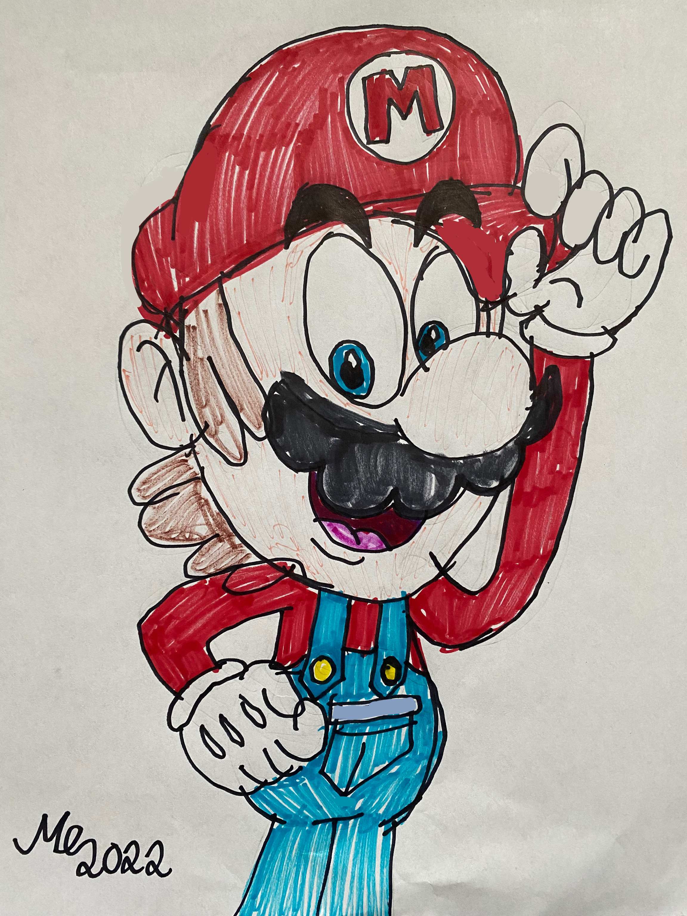 Mario Cartoon Deviantart Mario by MCCToonsfan1999 on DeviantArt