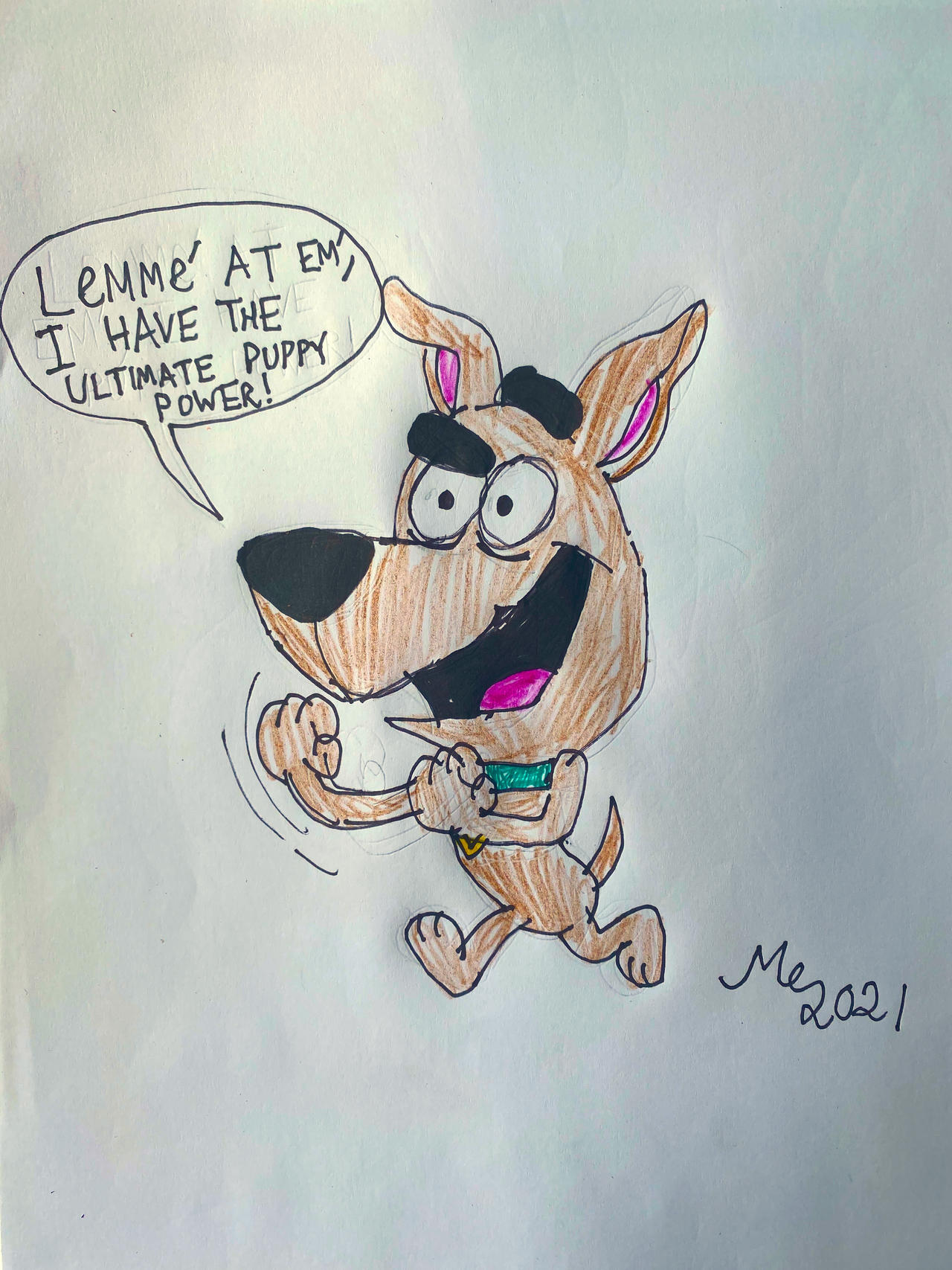 Scrappy-Doo In Jellystone! Style by MCCToonsfan1999 on DeviantArt