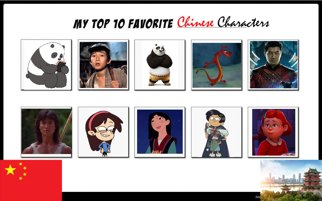 My Top 10 Favorite Chinese Characters By MCCToonsfan1999 On DeviantArt my-top-10-favorite-chinese-characters-by-mcctoonsfan1999-on-deviantart
