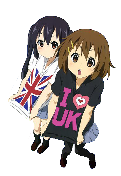 Anime Wallpaper : K-ON : Yui x Windows XP