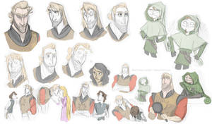 Human!Maximus and Pascal sketchdump