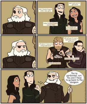 Odin after Ragnarok prob by DKettchen