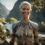 White Na'vi smiles on a river