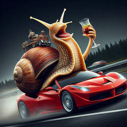 COOL! - The racing SNAIL