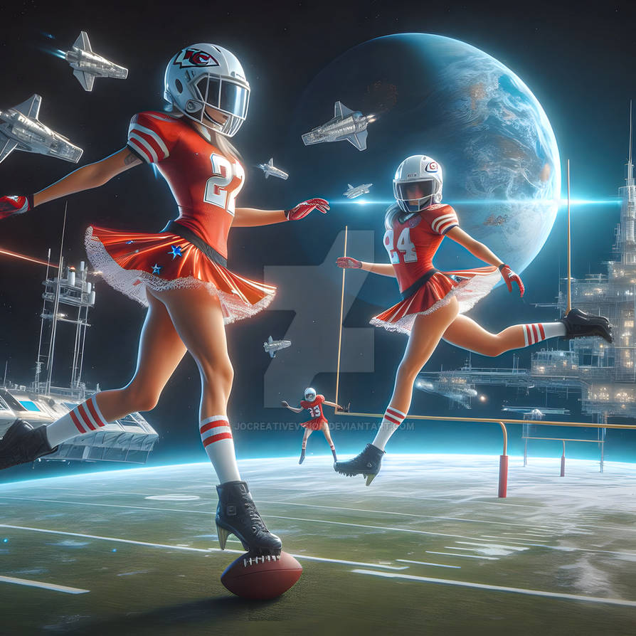 Football Deviantart Football - Offensive Tackle in the weightlessness by JOcreativeVISION ...