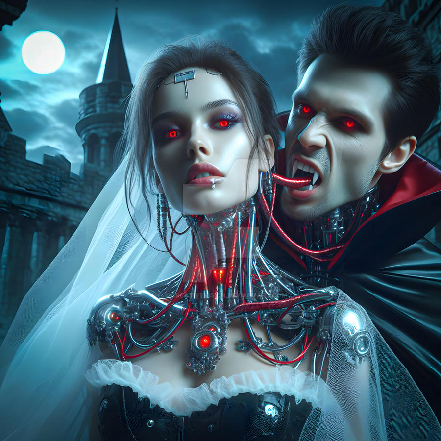 Future Vampire THE BITE Vampire in the future .. He must be drunk by JOcreativeVISION ...