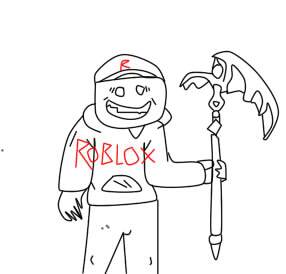 Guest 666 Drawing #robloxhackers by SQHWX on Sketchers United