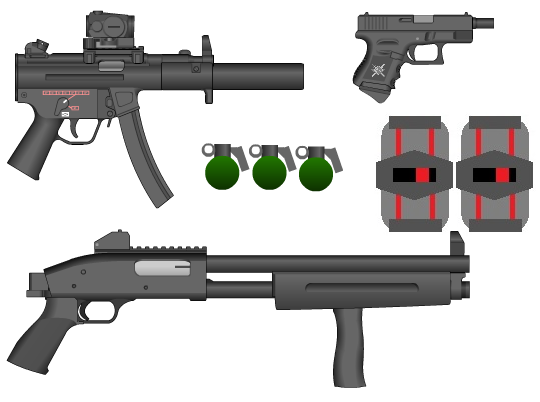 MP5K Reflex Sight + Silencer