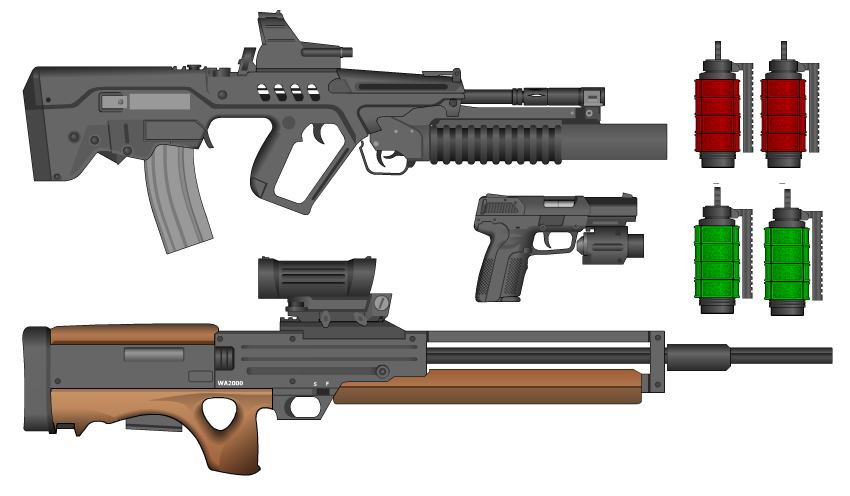 Tavor TAR-21 Multiple Attachments