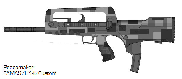 Peacemaker - FAMAS Upgraded Internal Parts by GrimReaper64 on DeviantArt
