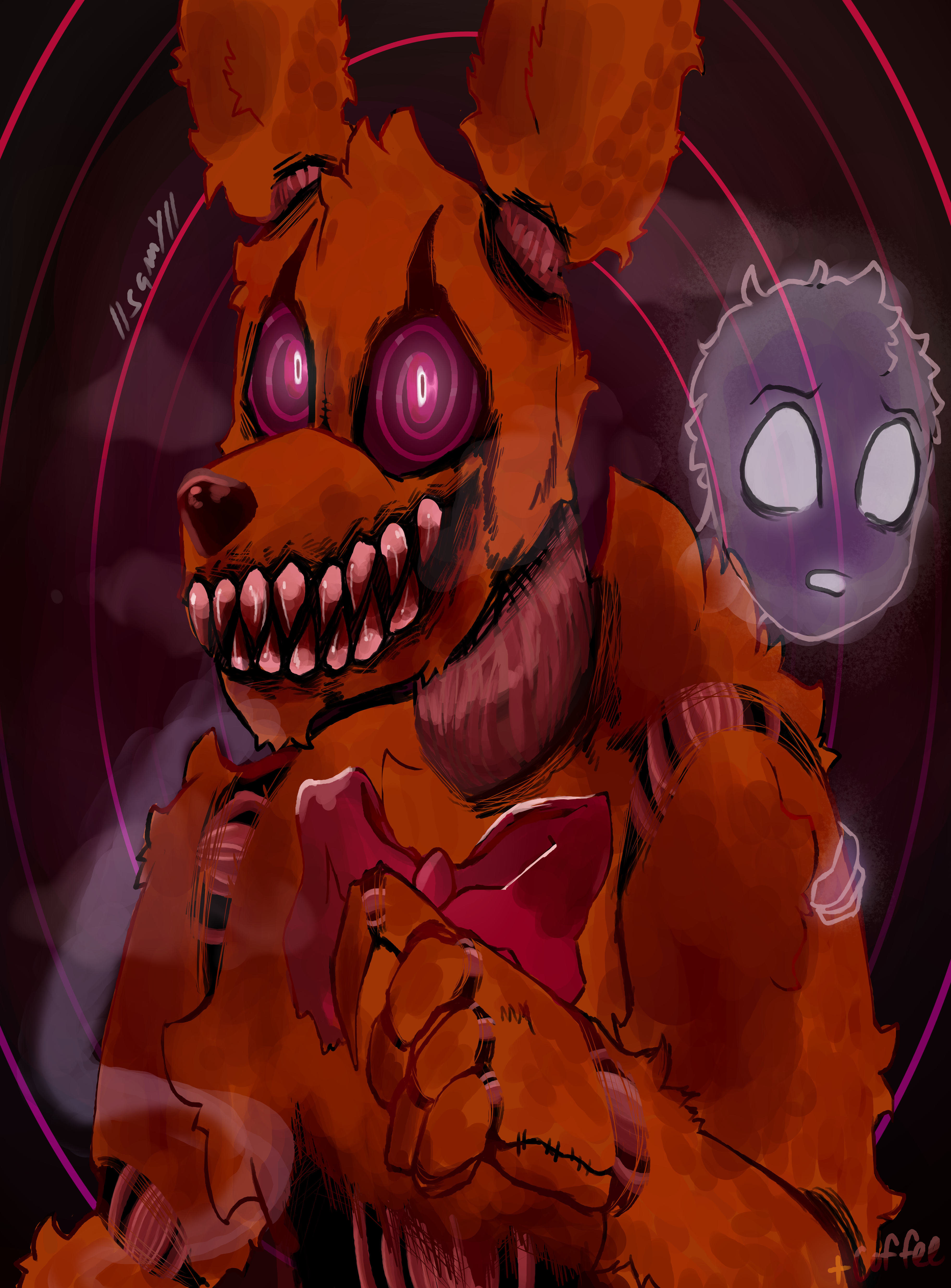 Nightmare Springtrap (fanart)