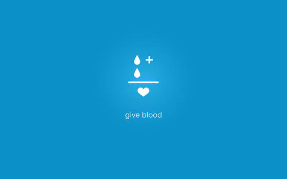 give blood