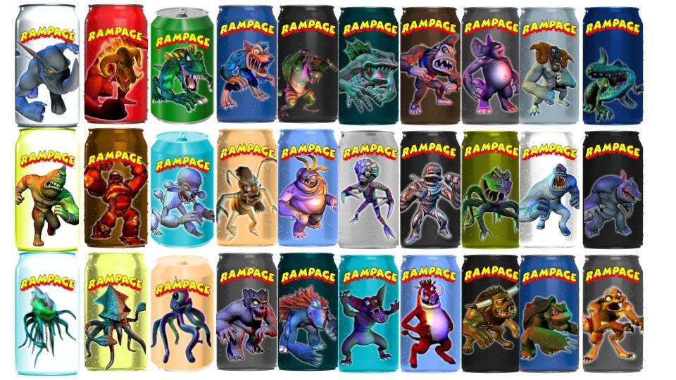 Milkshake Rampage Rampage Total Destruction Drinks For Mutants by destroyprime on DeviantArt