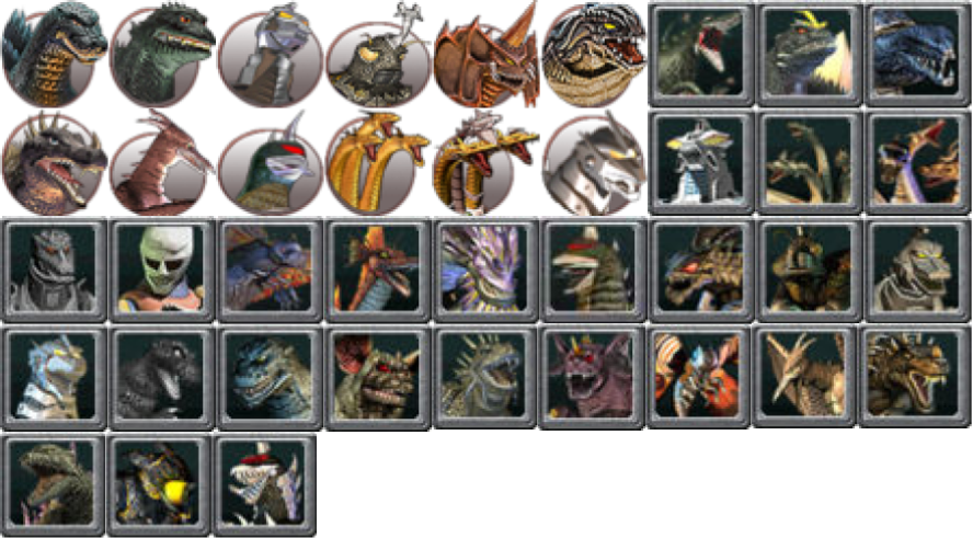 Godzilla Dam Godzilla DAMM and Unleashed monster i cons by destroyprime on DeviantArt