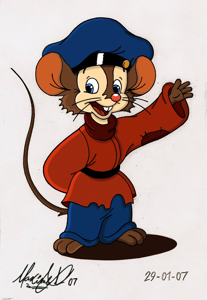 First Fievel Coloring - 2007