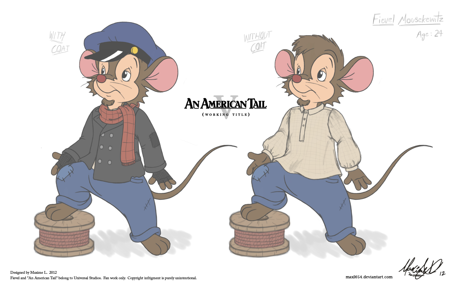 AAT V Project - Fievel Adult Concept