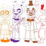 Five nights at freddy's (Scketch)