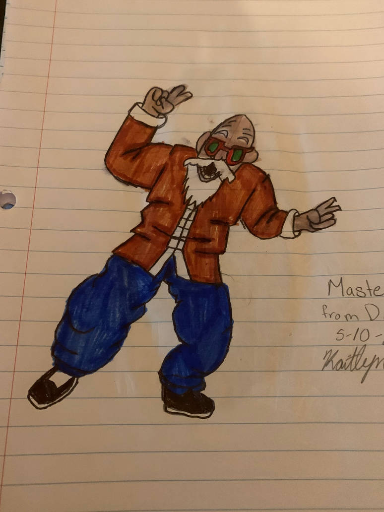 Master Roshi Graffiti Master Roshi from Dragon Ball Z by ArtFreak1993 on DeviantArt