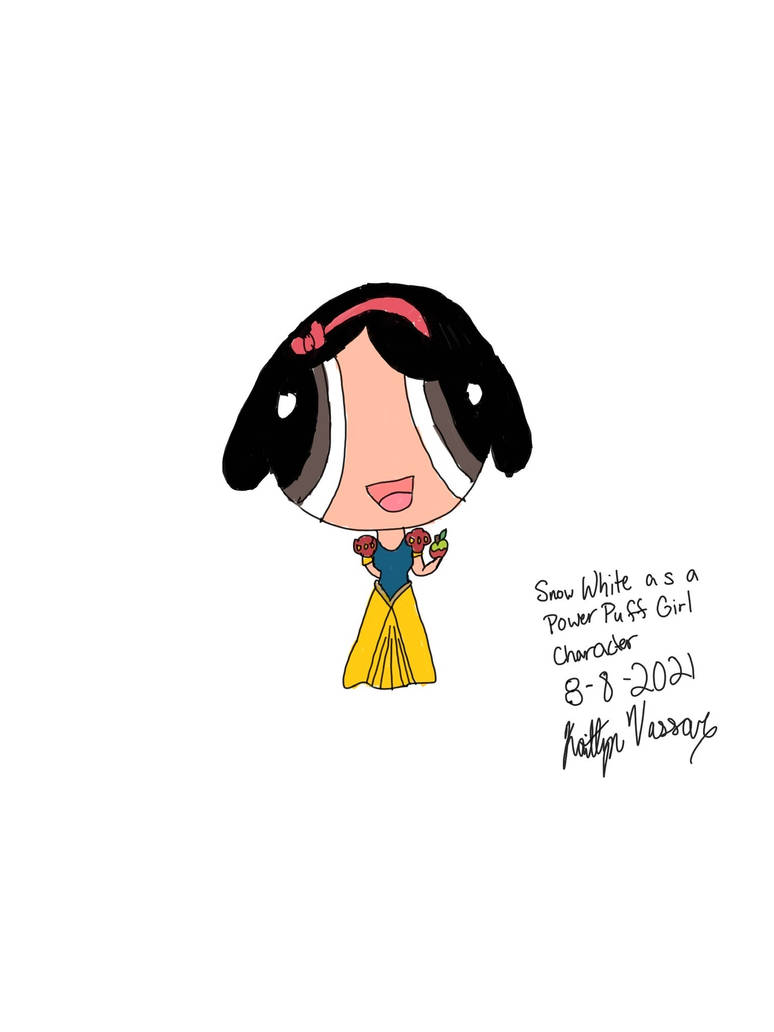 Snow White As A Power Puff Girl Character By ArtFreak1993 On DeviantArt snow-white-as-a-power-puff-girl-character-by-artfreak1993-on-deviantart