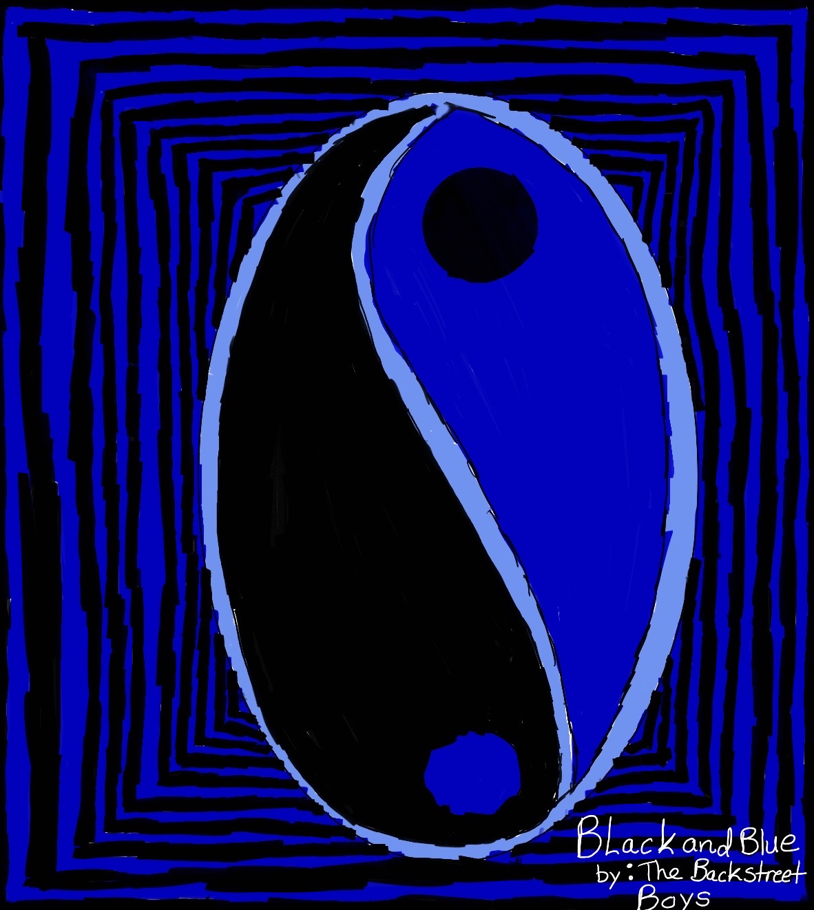 Black And Blue Album Cover By ArtFreak1993 On DeviantArt black-and-blue-album-cover-by-artfreak1993-on-deviantart