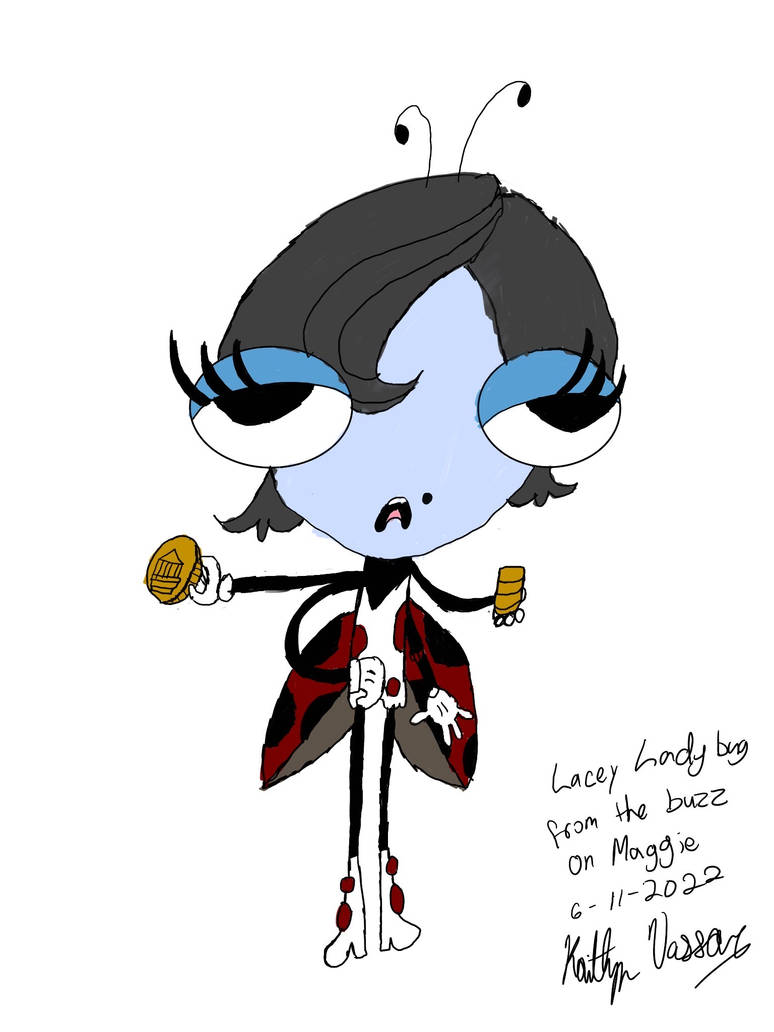 Lacy Ladybug Lacey ladybug from the buzz on Maggie by ArtFreak1993 on DeviantArt