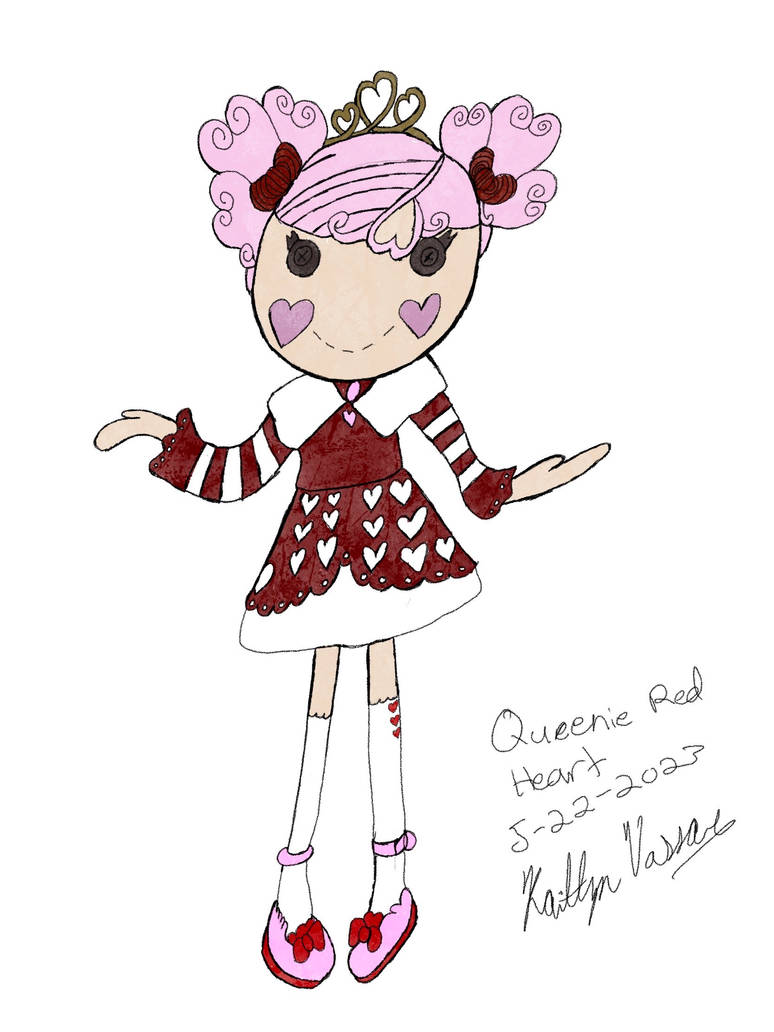 Queenie Red Heart by ArtFreak1993 on DeviantArt