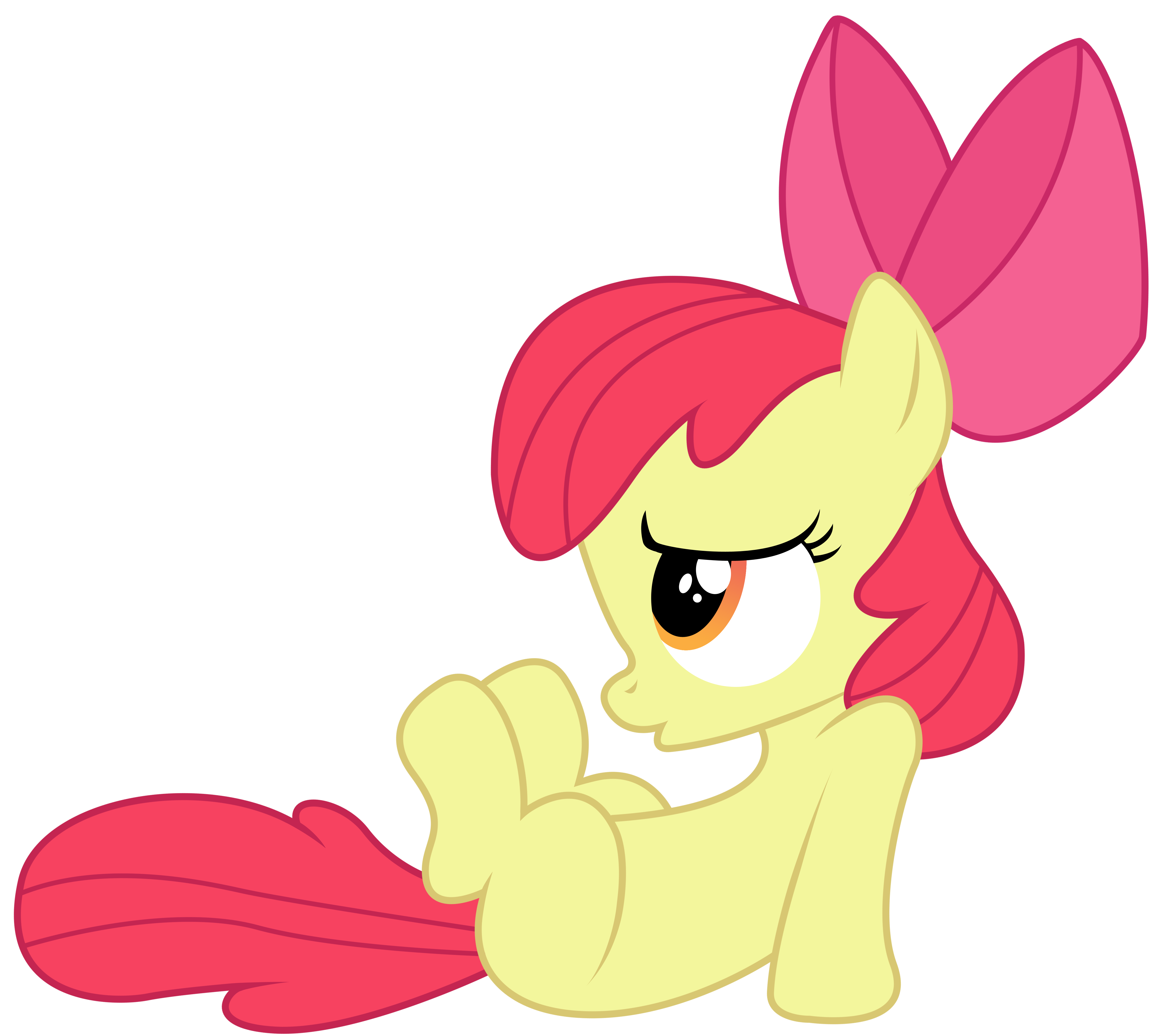 Mlp Vector Chasing Apple Bloom Vector by Kooner-cz on DeviantArt