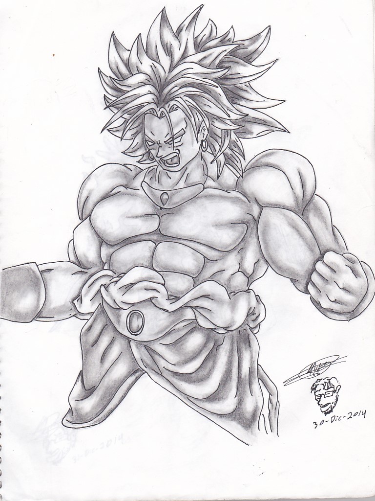 broly a lapiz by martinjosegomez on DeviantArt broly a lapiz by martinjosegomez on DeviantArt