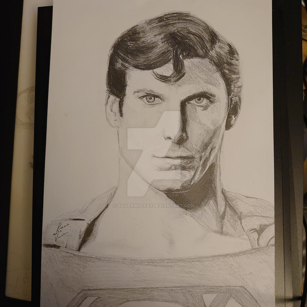 Christopher Reeve Superman Fan Art by Silverwolf83 on DeviantArt