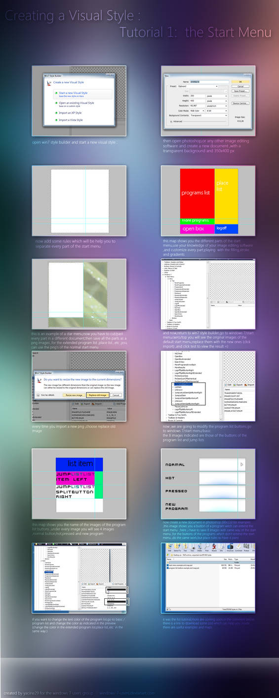 creating a visual style ,tut:1 by yacine29 on DeviantArt
