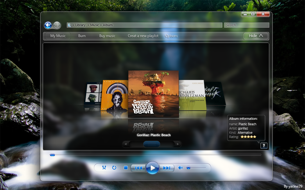 windows media player concept