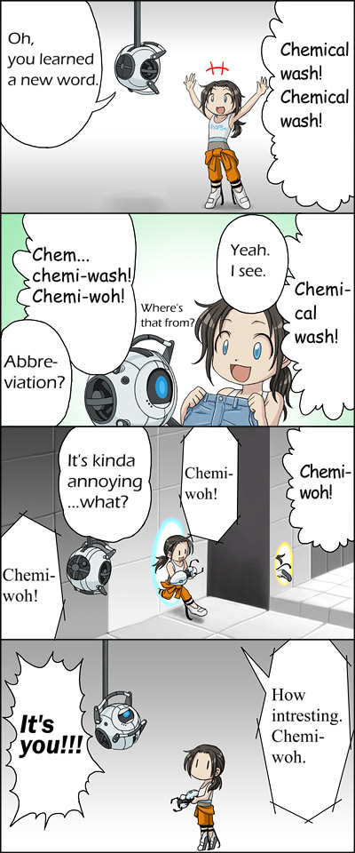 Portal2 CHAMBER Chapter 4 'Vocabulary'