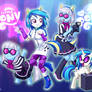 Equestria Girls Vinyl Scratch and Photo Finish