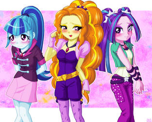 Dazzlings - Tsundere Ver.