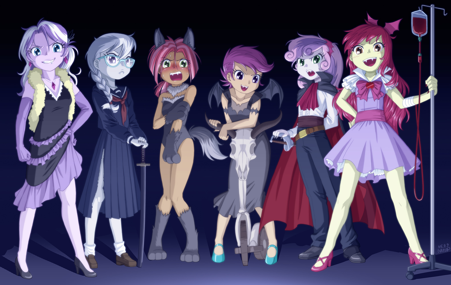 Vampire Fillies (and Werewolf Babs)