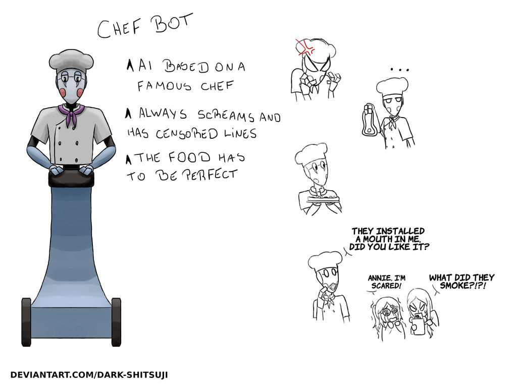 Chef Bot by Dark-Shitsuji on DeviantArt
