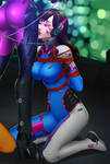 Widowmaker's Catch - D.Va Closeup by Lyxella