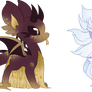 Reed #44 #45-Dragon's Gold and Ice Kirin FSR-CLSD