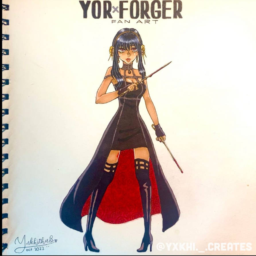 Yor Forger Fanart by yxkhithab on DeviantArt