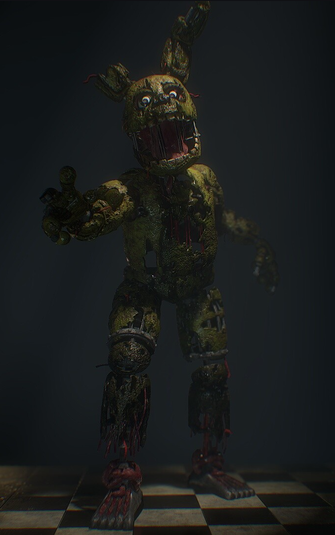 The Springtrap Springtrap fnaf3 by harryjenkinsonanimat on DeviantArt
