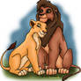 Kovu and Kiara