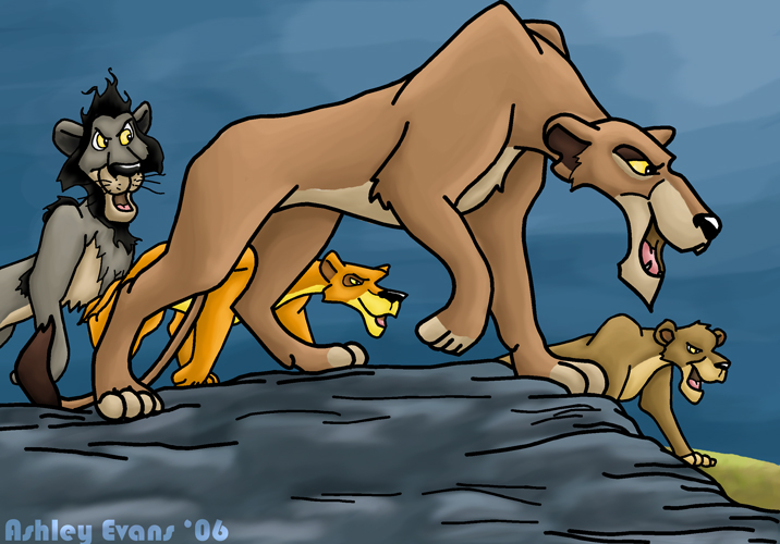 The Lion King 2 Scene: Attack