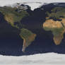 Earth Truecolor Texture Map 12k