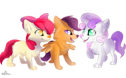 wolf Cutie mark crusaders