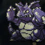 Nidoking Pokemon Gold Sprite