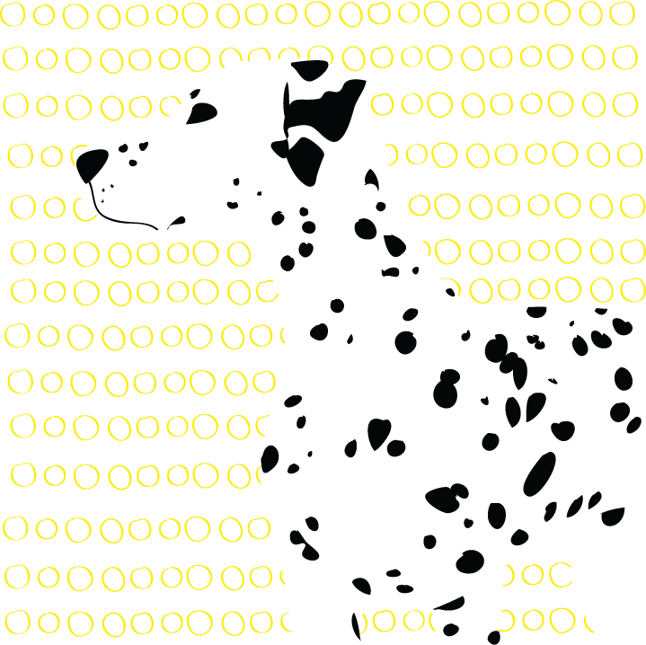 Gestalt-proximity: Dalmatian