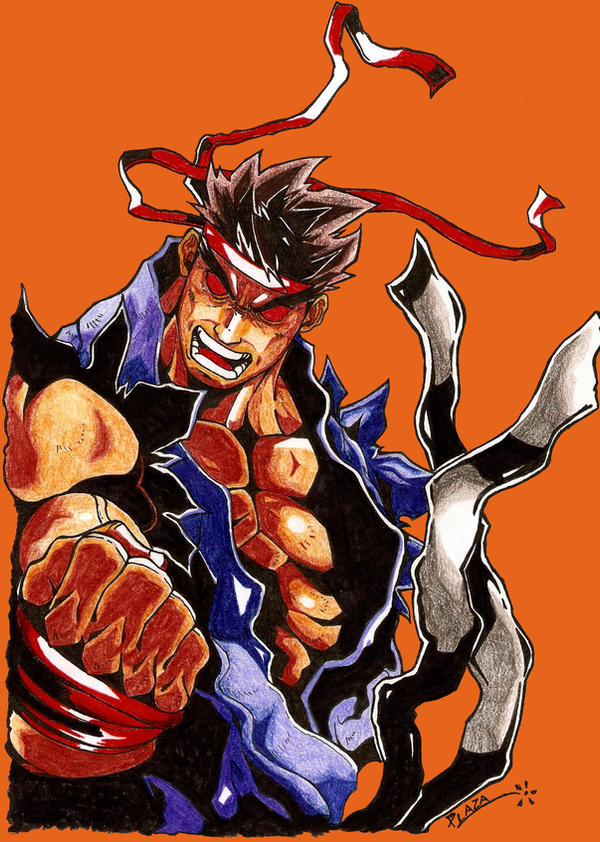 Next Level Evil Ryu evil ryu by TomasPlaza on DeviantArt