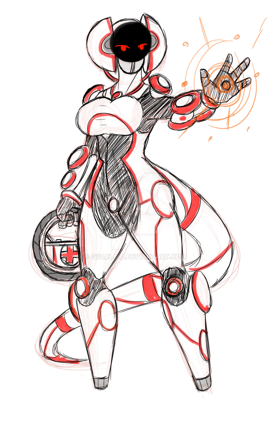 STF Sketches- Dina Healing