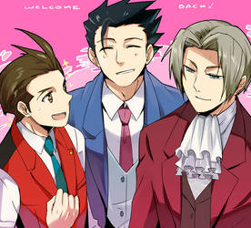 Ace Attorney- Welcome back!